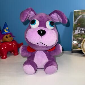 Sanshee Five Nights at Freddy’s Purple Bonnie Plush 10” FNAF EUC